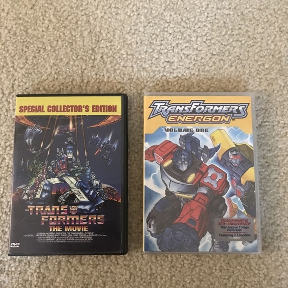 Toys Transformers Dvd Lot Of 2 The Movie Transformer Poshmark